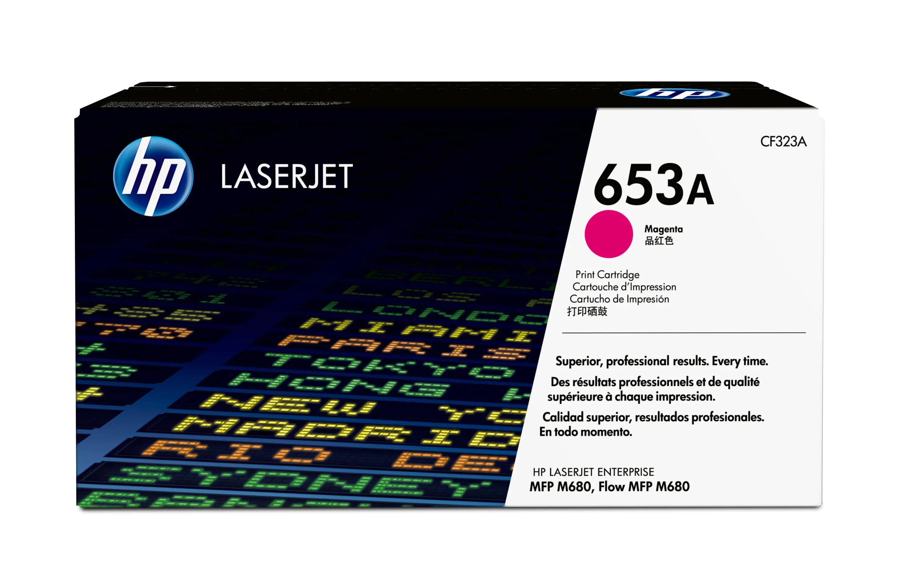 HP 653A - Magenta - original - LaserJet - Tonerpatrone (CF323A) - für Color LaserJet Enterprise MFP M680; LaserJet Enterprise Flow MFP M680 HP 653A - Magenta - original - LaserJet - Tonerpatrone (CF323A) - für Color LaserJet Enterprise MFP M680; LaserJet Enterprise Flow MFP M680