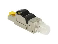 DeLOCK - Netzwerkanschluss - RJ-45 (M) - 6.22 cm - CAT 6a