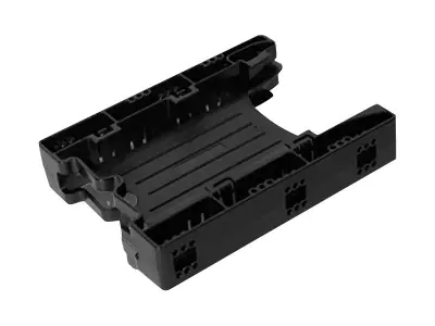 Cremax ICY Dock EZ-Fit Lite MB290SP-B - Laufwerksschachtadapter - 3.5" to 2 x 2.5" (8.9 cm to 6.4 cm) - Schwarz