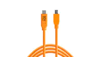 Tether Tools CUC2515-ORG - 4,6 m - USB C - Micro-USB B - USB 2.0 - 480 Mbit/s - Orange Tether Tools CUC2515-ORG - 4,6 m - USB C - Micro-USB B - USB 2.0 - 480 Mbit/s - Orange