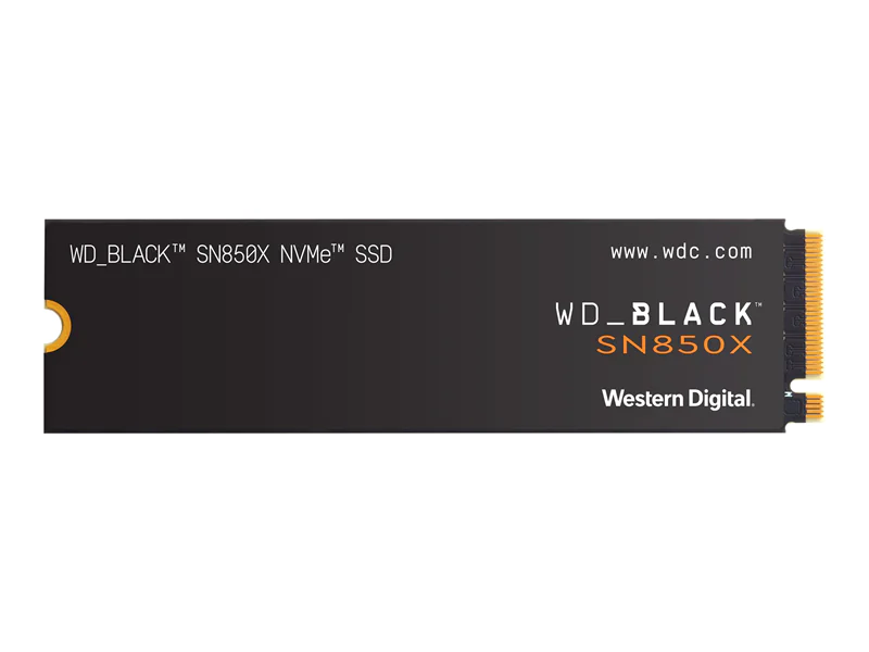 WD_BLACK SN850X NVMe SSD WDBB9G0020BNC - SSD - 2 TB - intern - M.2 2280 - PCIe 4.0 (NVMe) - Schwarz