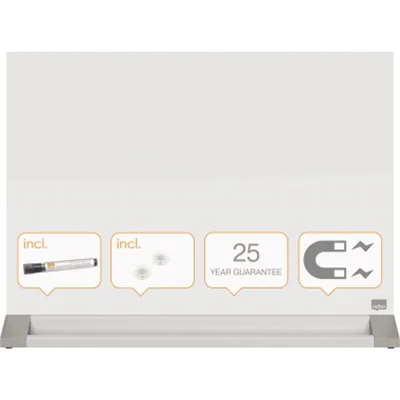 Nobo Schreibtafel Diamond 1905265 584x441mm Glas magnetisch ws Nobo Schreibtafel Diamond 1905265 584x441mm Glas magnetisch ws