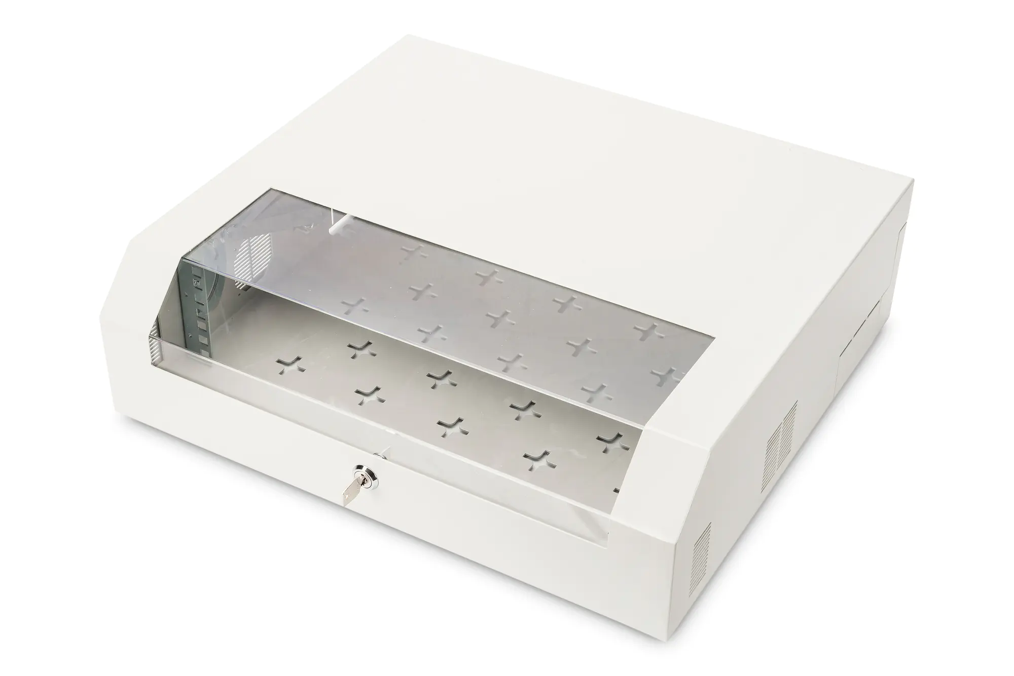 Digitus - Gehäuse - geeignet für Wandmontage - Grau - 5U - 48.3 cm (19")