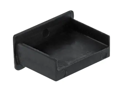 Delock Dust Cover for USB Type-A Female - Schutzumschlag - Schwarz (Packung mit 10)