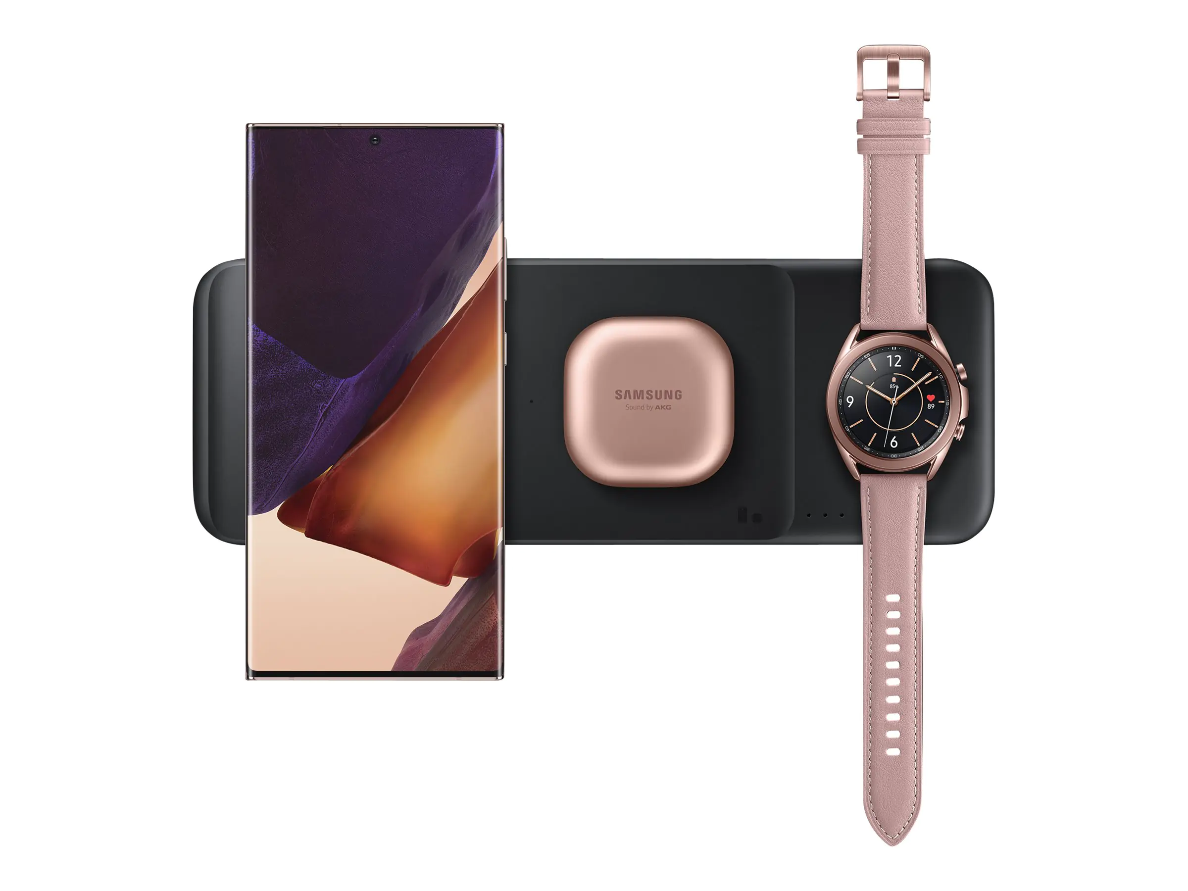 Samsung Wireless Charger Trio EP-P6300 - Induktive EP-P6300TBEGEU