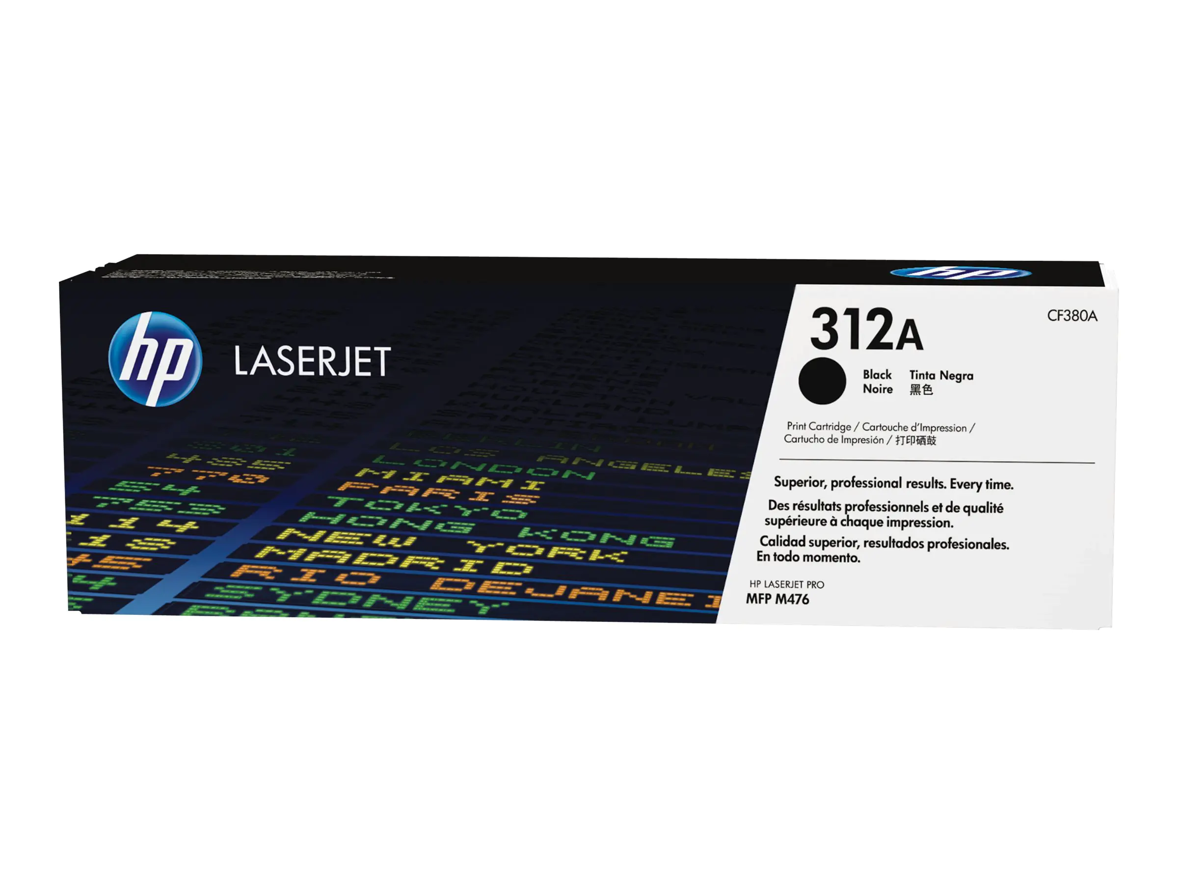 HP 312A - Schwarz - Original - LaserJet - Tonerpatrone (CF380A) - für Color LaserJet Pro MFP M476dn, MFP M476dw, MFP M476nw