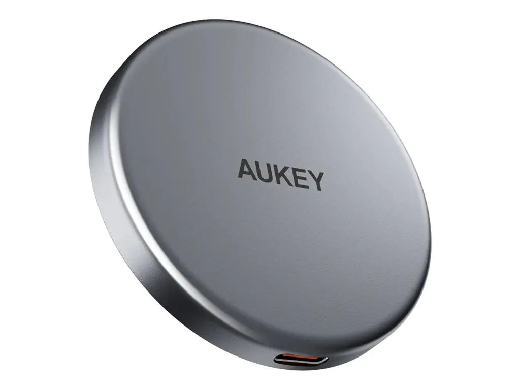 AUKEY Ladeplatte MagFusion Aura Qi2 15W Wireless schwarz LC-MC10