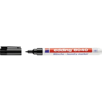 edding Wäschemarker 8040 4-8040001 1mm Rundspitze schwarz edding Wäschemarker 8040 4-8040001 1mm Rundspitze schwarz