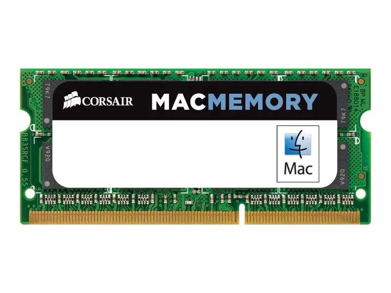 CORSAIR Mac Memory - DDR3 - Modul - 4 GB - SO DIMM 204-PIN - 1333 MHz / PC3-10666 - CL9 - 1.5 V - ungepuffert - non-ECC