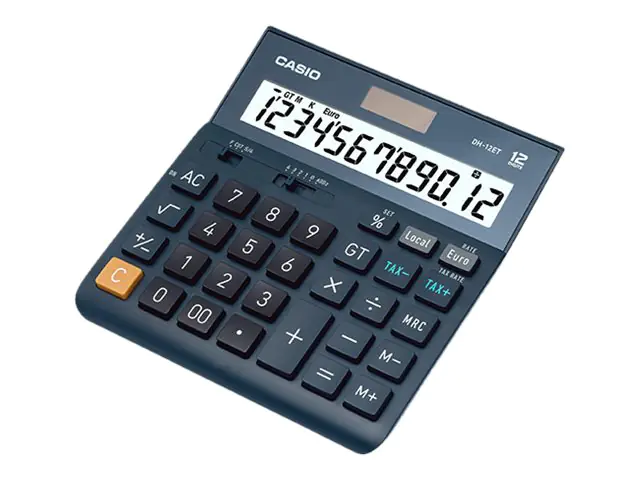 Casio DH-12ET - Desktop-Taschenrechner - 12 Stellen