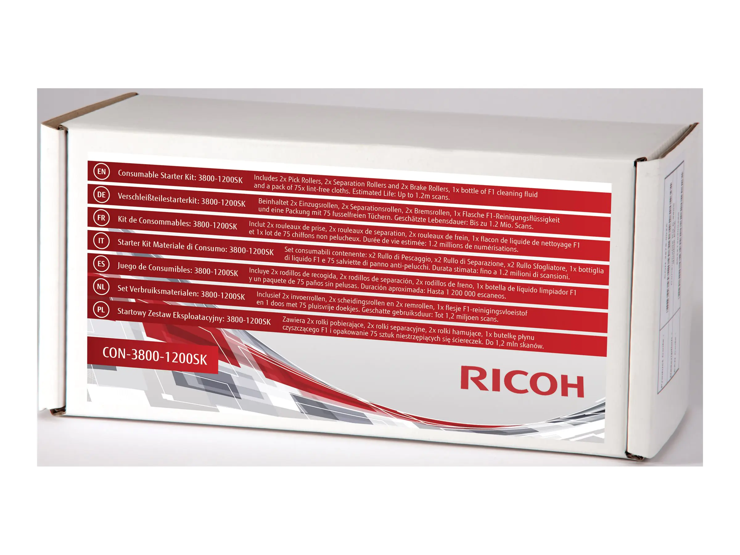 Fsas Technologies Ricoh - Scanner - Verbrauchsmaterialienkit CON-3810-400K