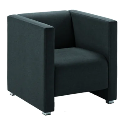 Sessel Zürich 70 x 70 x 70 cm (B x H x T) anthrazit