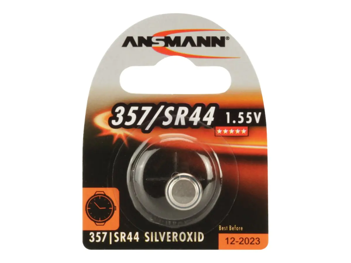 ANSMANN - Batterie SR44 - Silberoxid - 158 mAh ANSMANN - Batterie SR44 - Silberoxid - 158 mAh