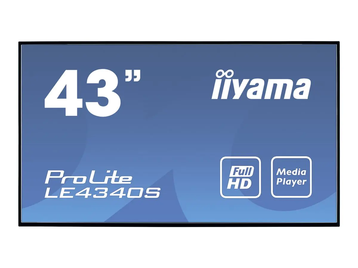 Iiyama ProLite LE4340S-B3 - 108 cm (43") Diagonalklasse