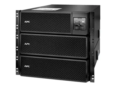APC Smart-UPS SRT 10000VA RM - USV (Rack - einbaufähig) - Wechselstrom 230 V - 10 kW - 10000 VA - Ethernet 10/100, USB - Ausgangsanschlüsse: 14 - 6U - Schwarz - für P/N: AR2487G, AR3100W, AR3105SP, AR3105W, AR3155W, AR3305W, AR3355SP, AR3355W, NBWL0356A