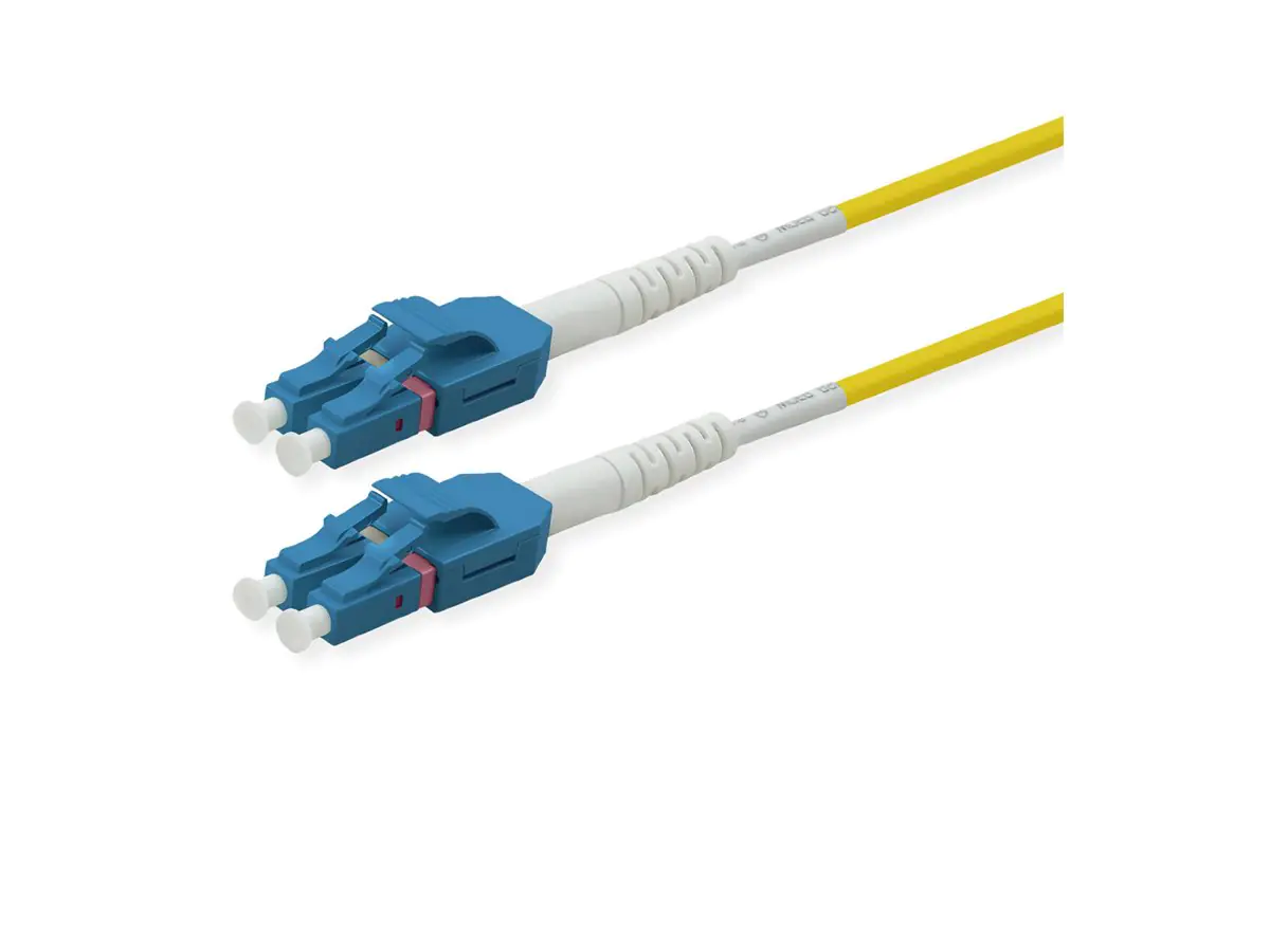 ROLINE LWL-Kabel UNIBOOT Single Mode 9/125µm OS2 LC Duplex 3m - Kabel - Single- bzw. Monomode-Faser