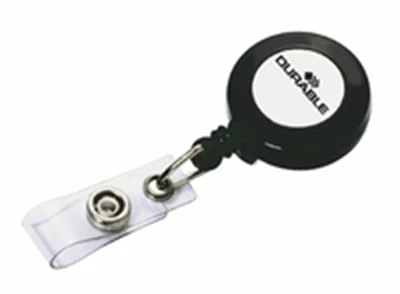 DURABLE Ausweishalter 815258 80cm anthrazit 10 St./Pack.