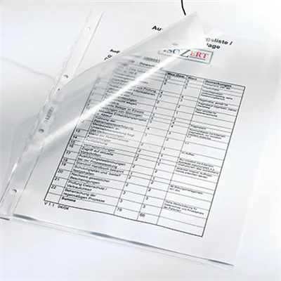 Leitz Prospekthülle Premium DIN A4 0,13mm oben, links offen Polypropylen farblos 100 St./Pack. Leitz Prospekthülle Premium DIN A4 0,13mm oben, links offen Polypropylen farblos 100 St./Pack.