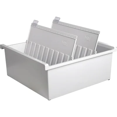 HAN Karteitrog 954-0-11 DIN A4 quer max. 1300Karten lichtgrau HAN Karteitrog 954-0-11 DIN A4 quer max. 1300Karten lichtgrau
