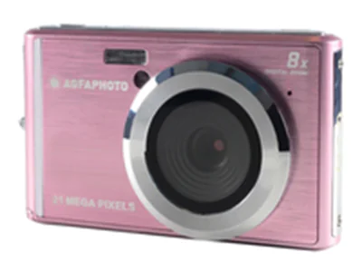AgfaPhoto DC5200 21 Megapixel 8x Zoom pink DC5200-P - Digitalkamera - 21 MP