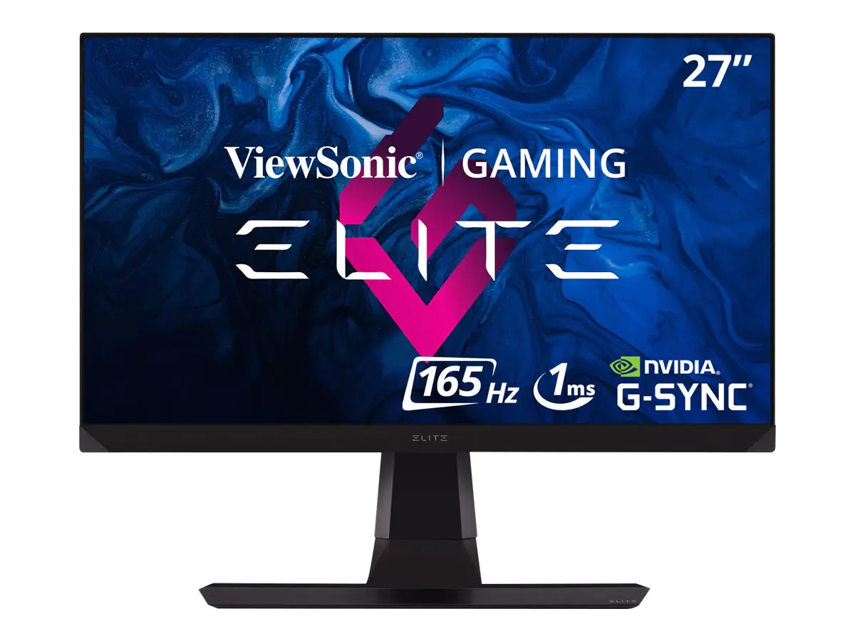 ViewSonic ELITE XG270QG - LED-Monitor - 68.6 cm (27") - 2560 x 1440 QHD @ 165 Hz - IPS - 350 cd/m² - 1000:1 - 1 ms - HDMI, DisplayPort - Lautsprecher