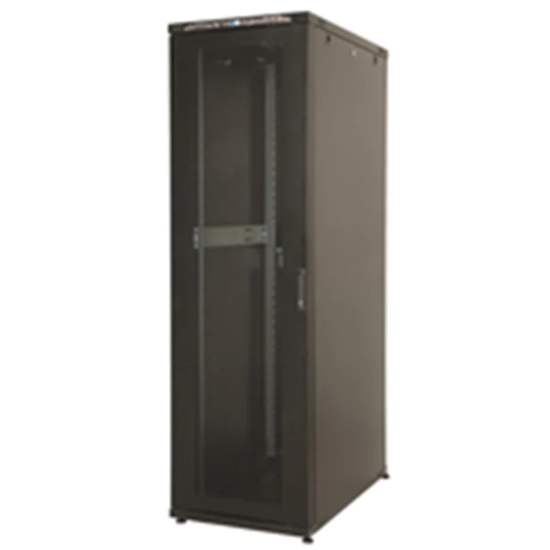 Ekivalan Systems BEEA22U60100BL662, Freistehendes Gestell, 32U, 800 kg, Sperrschloss, 62 kg, Schwarz