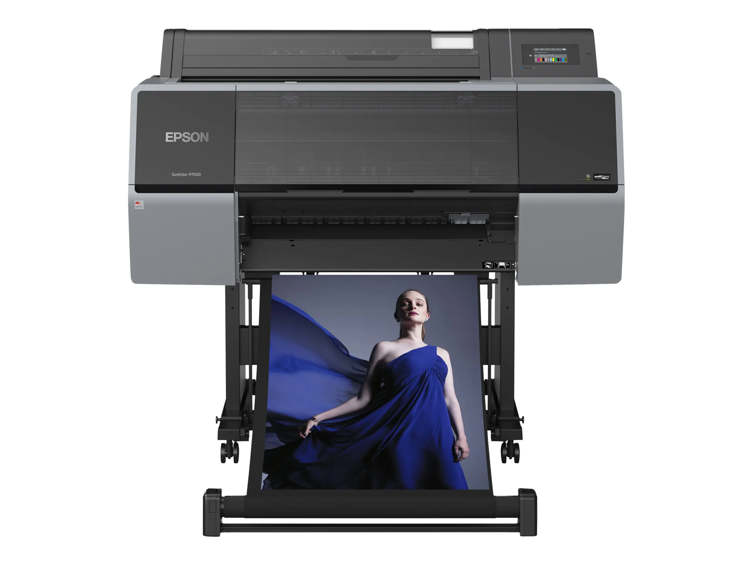 Epson SureColor SC-P7500 Spectro - 610 mm (24") Großformatdrucker - Farbe - Tintenstrahl - Rolle (61 cm) - 1200 x 2400 dpi - USB 3.0, Gigabit LAN