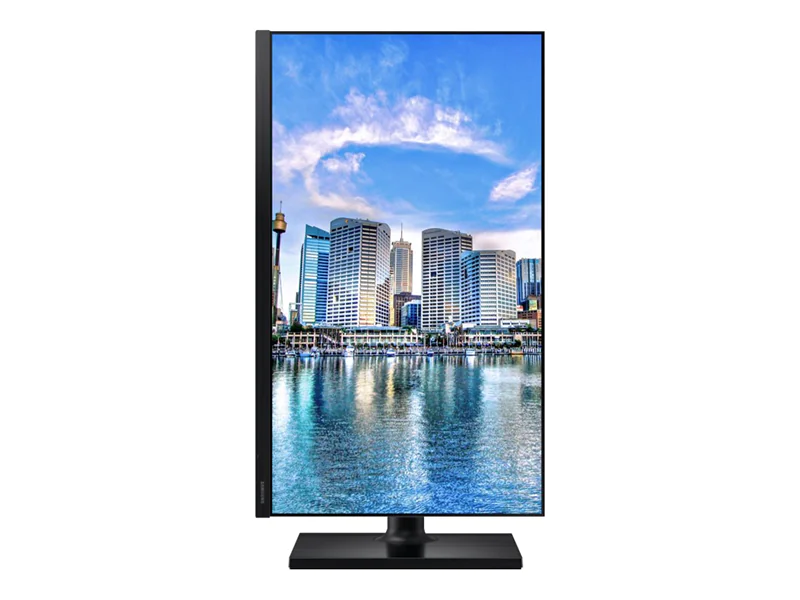 Samsung F24T452FQR - T45F Series - LED-Monitor - 61 cm (24") - 1920 x 1080 Full HD (1080p) @ 75 Hz - IPS - 250 cd/m² - 1000:1 - 5 ms - 2xHDMI, DisplayPort - Schwarz