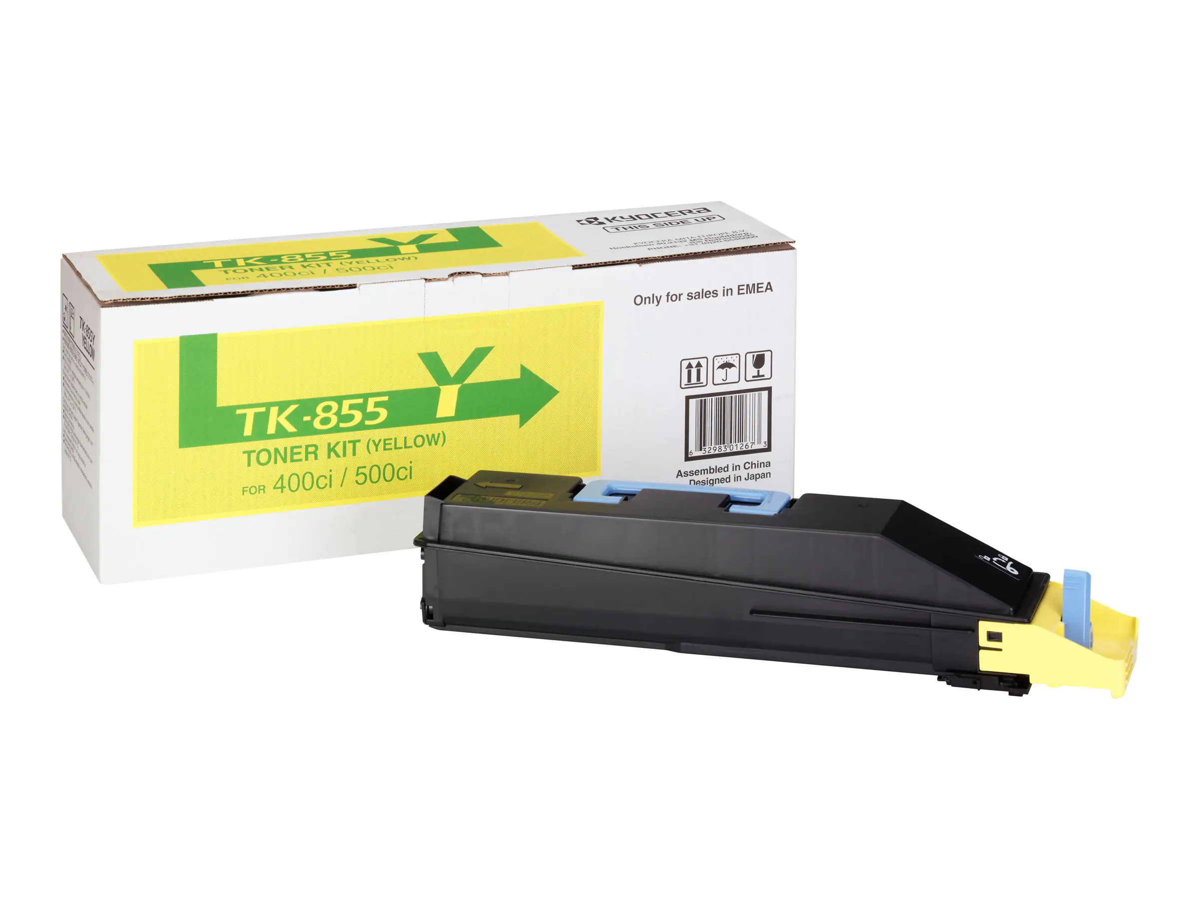 Kyocera TK 855Y - Gelb - Original - Tonerpatrone - für TASKalfa 400ci, 500ci