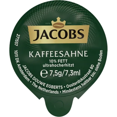 JACOBS Kaffeesahne 4031766 10Prozent 7,5g 240 St./Pack. JACOBS Kaffeesahne 4031766 10Prozent 7,5g 240 St./Pack.