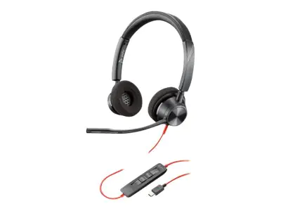 Poly Blackwire 3320 - 3300 Series - Headset 213935-01