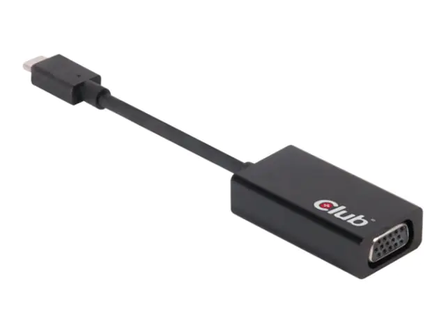 Club 3D - Externer Videoadapter - USB-C - VGA Club 3D - Externer Videoadapter - USB-C - VGA