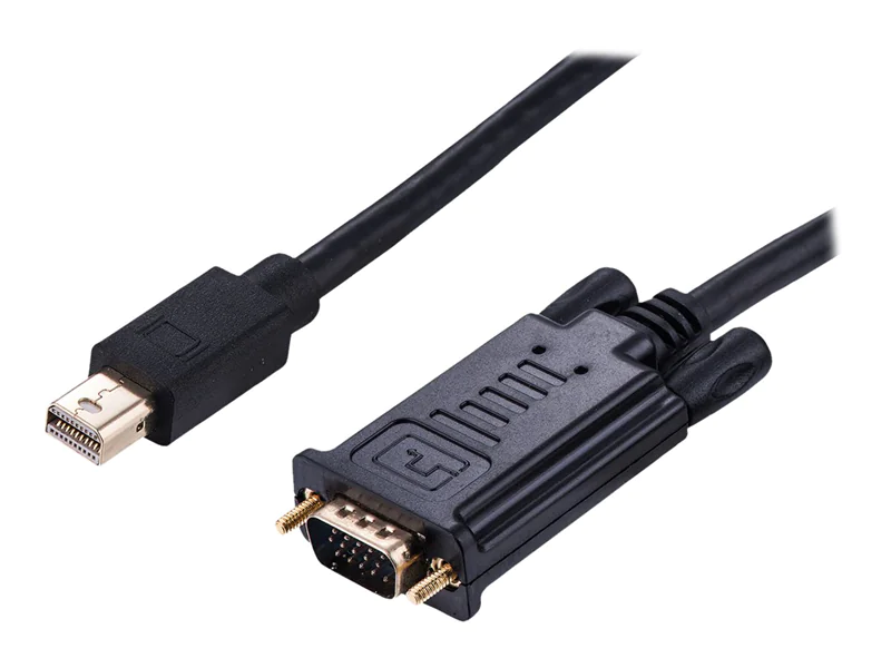 Roline - Adapterkabel - Mini DisplayPort (M) zu HD-15 (VGA) (M) - 1.5 m - 1080p-Unterstützung - Schwarz