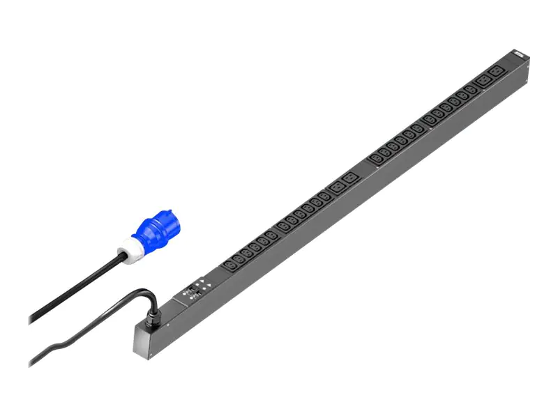 Rittal PDU Basic - Stromverteilungseinheit - Ausgangsanschlüsse: 28 (4 x IEC 60320 C19, 24 x
