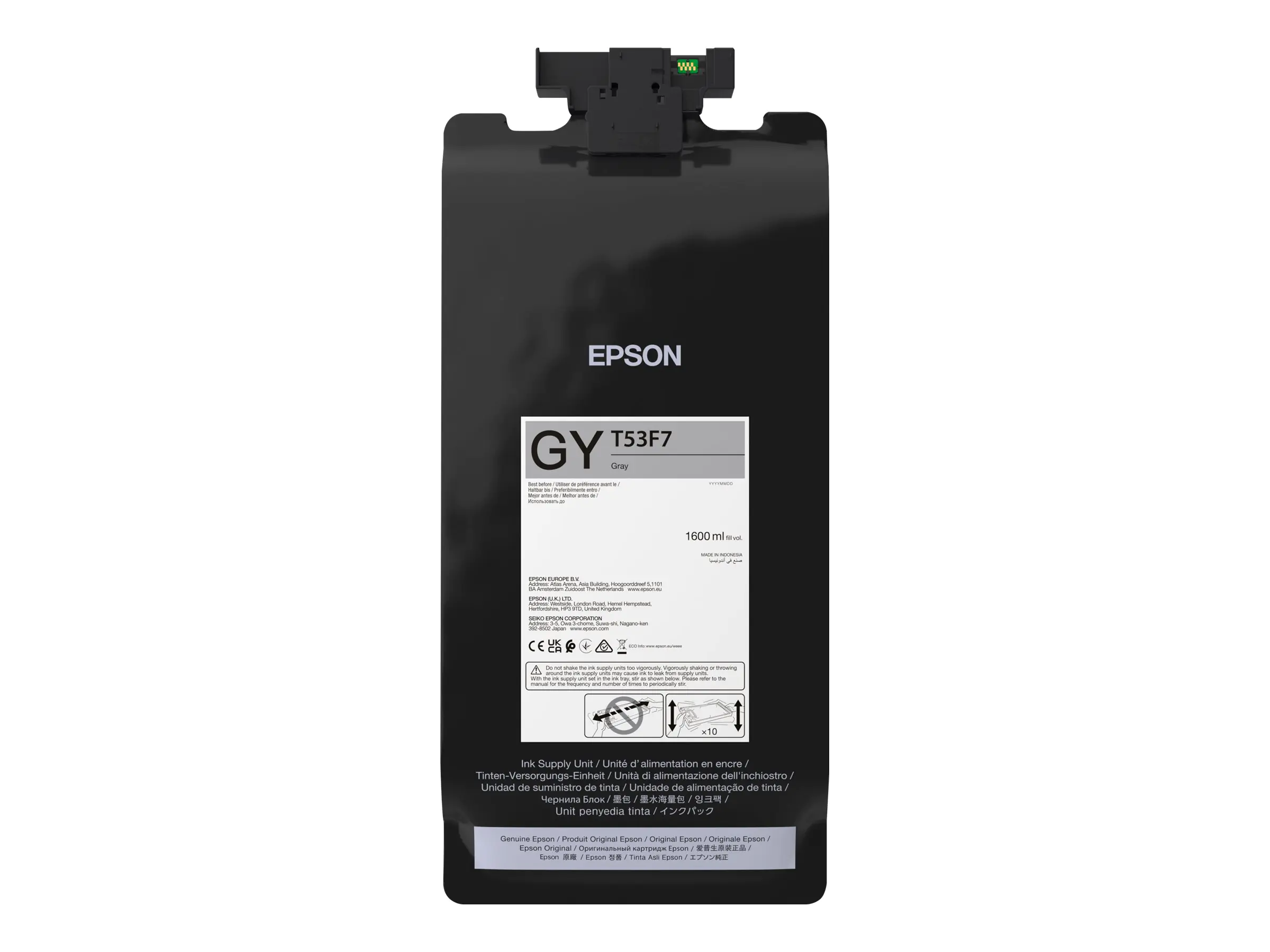 Epson T53F7 - 1.6 L - Photo Grau - original C13T53F700