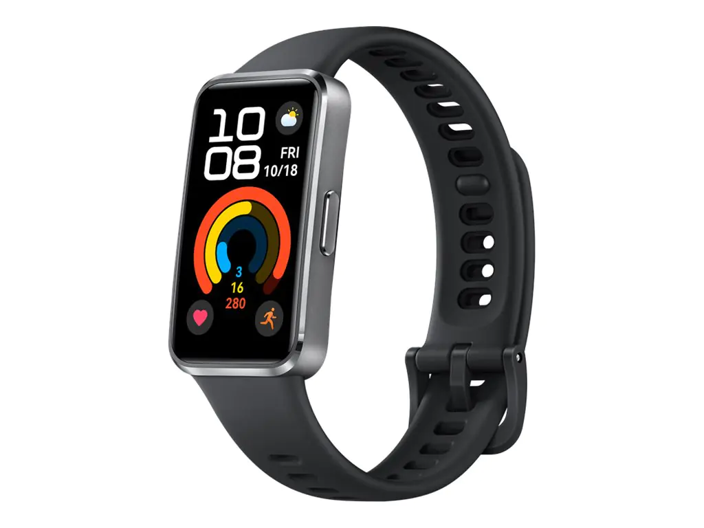 Huawei Band 10 - Polymer - Aktivitätsmesser mit Riemen - Flouroelastomer - Handgelenkgröße: 130