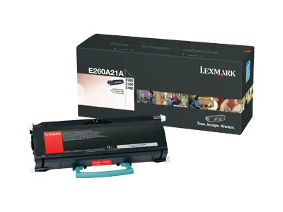 Lexmark Toner E260A21E schwarz 3.500 Seiten
