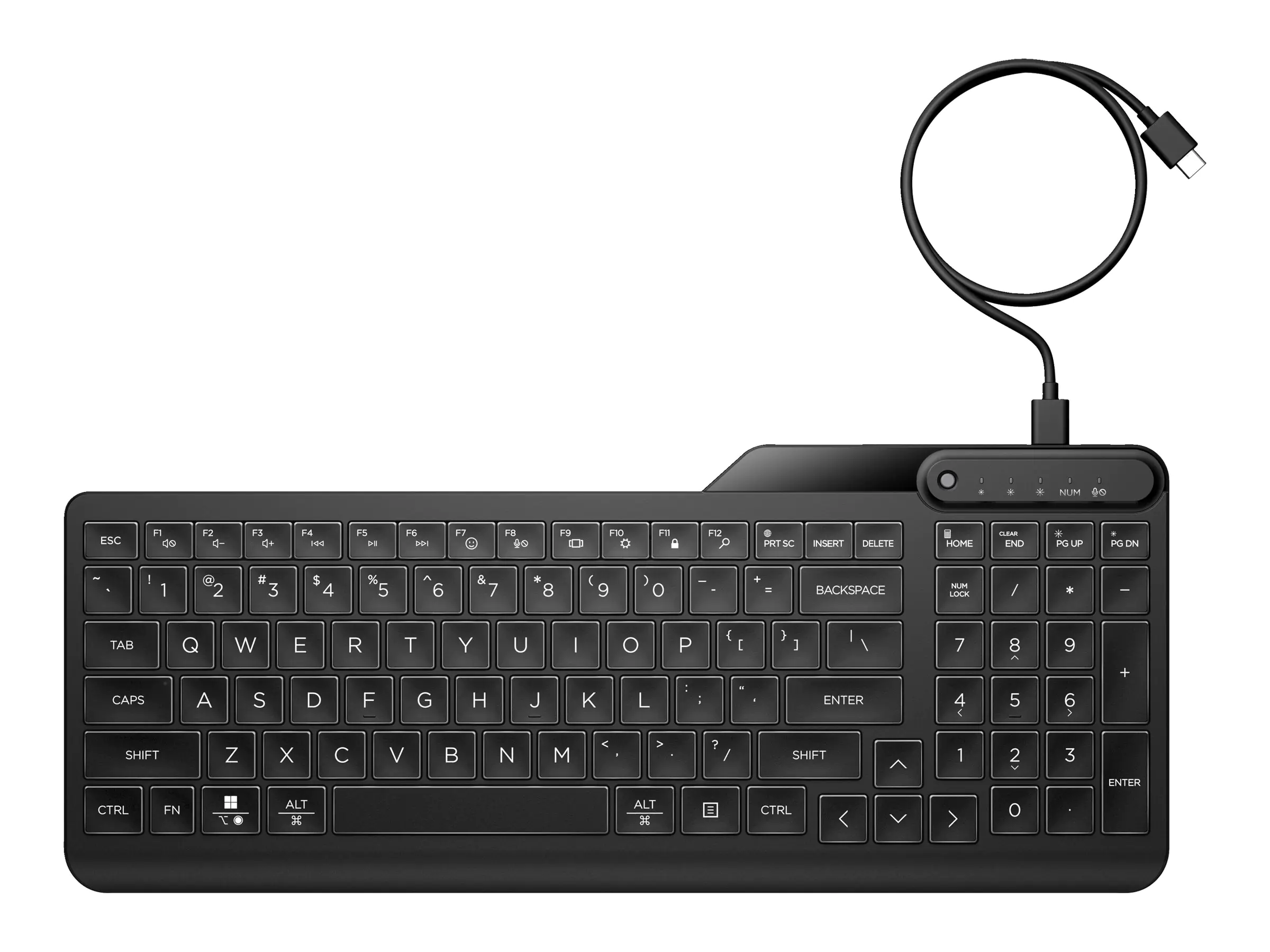 HP 405 - Tastatur - Multi-Device - 65% - compact - hinterleuchtet - USB - Deutsch - Schwarz HP 405 - Tastatur - Multi-Device - 65% - compact - hinterleuchtet - USB - Deutsch - Schwarz