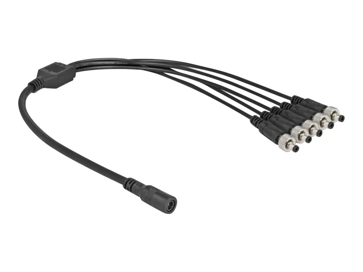 Delock Netz-Splitter - Gleichstromstecker 5,5 x 2,1 mm (W) 86590