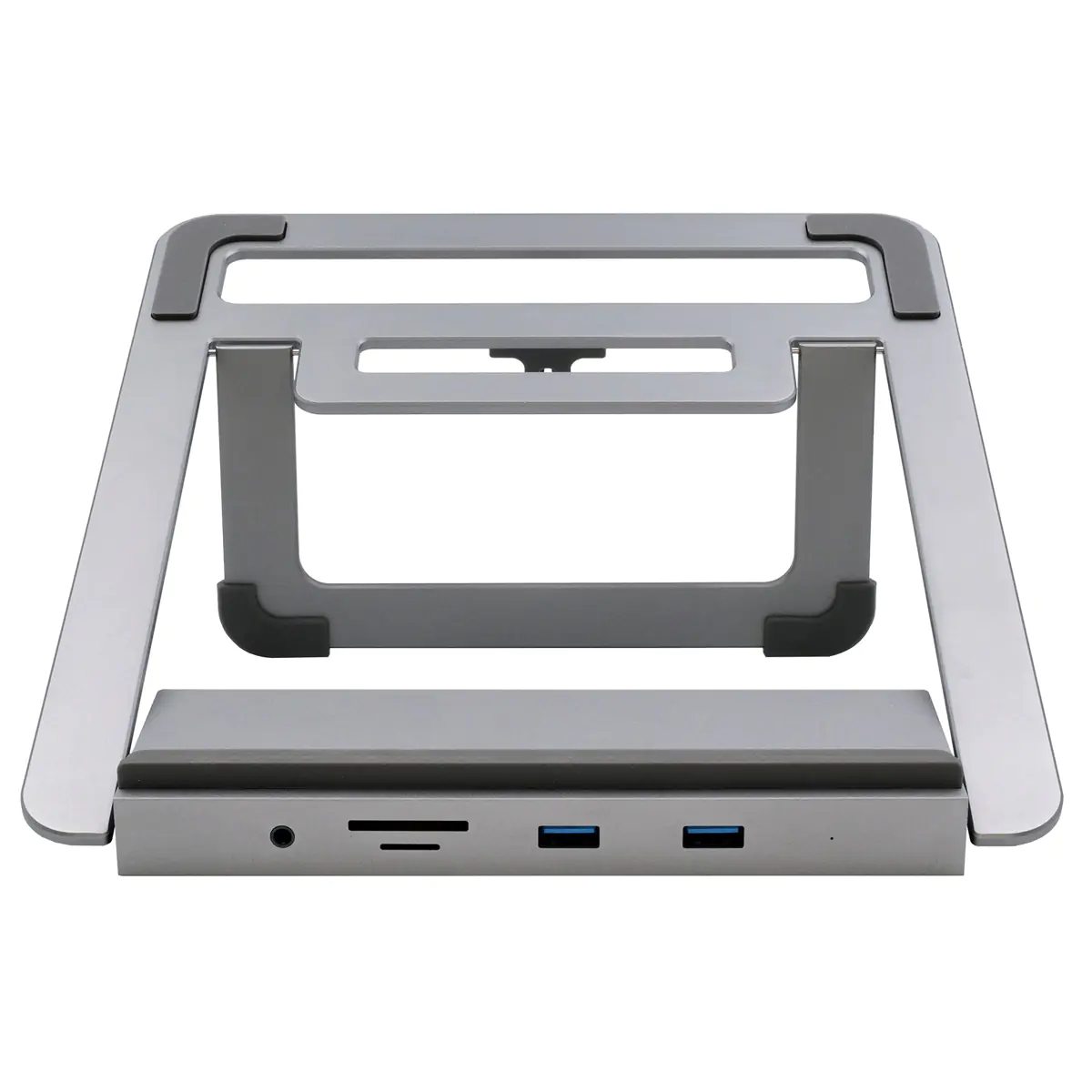 Exsys USB C Dockingstation 12in1 mit Notebook Stand f. Notebook Mateb