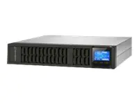 PowerWalker VFI 2000 CRS - USV (in Rack montierbar/extern) - 1600 Watt - 2000 VA - ohne Batterie - RS-232, USB - Ausgangsanschlüsse: 4 - 2U - 48.3 cm (19")