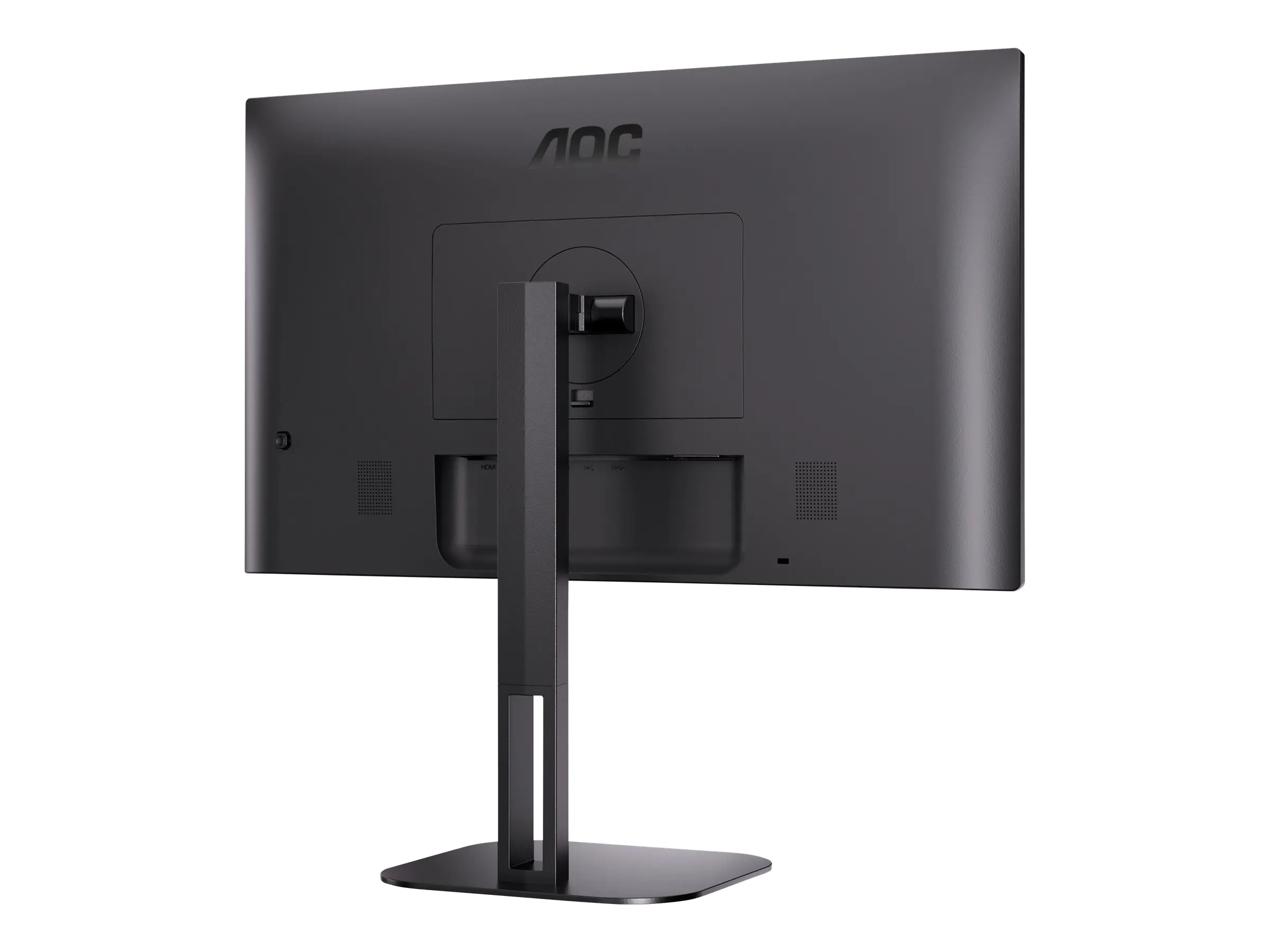 AOC Value-line 24V5C/BK - V5 series - LED-Monitor - 61 cm (24") (23.8" sichtbar) - 1920 x 1080 Full HD (1080p) @ 75 Hz - IPS - 300 cd/m² - 1000:1 - 4 ms - HDMI, DisplayPort, USB-C - Lautsprecher - Schwarz