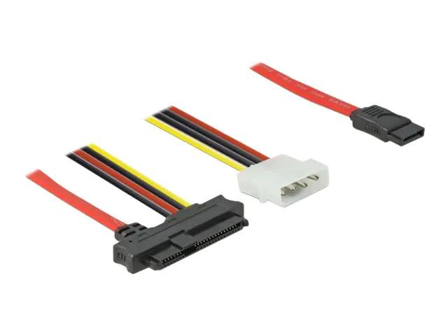 Delock SATA- / SAS-Kabel - SAS 12Gbit/s - interne Stromversorgung, 4-polig, interne SAS, 29-polig (SFF-8482) 82219