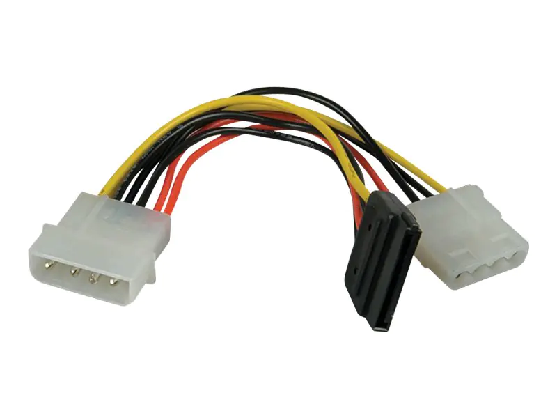 Lindy - Netz-Splitter - interne Stromversorgung, 4-polig, SATA-Stromstecker (M) zu interne Stromversorgung, 4-polig (M)