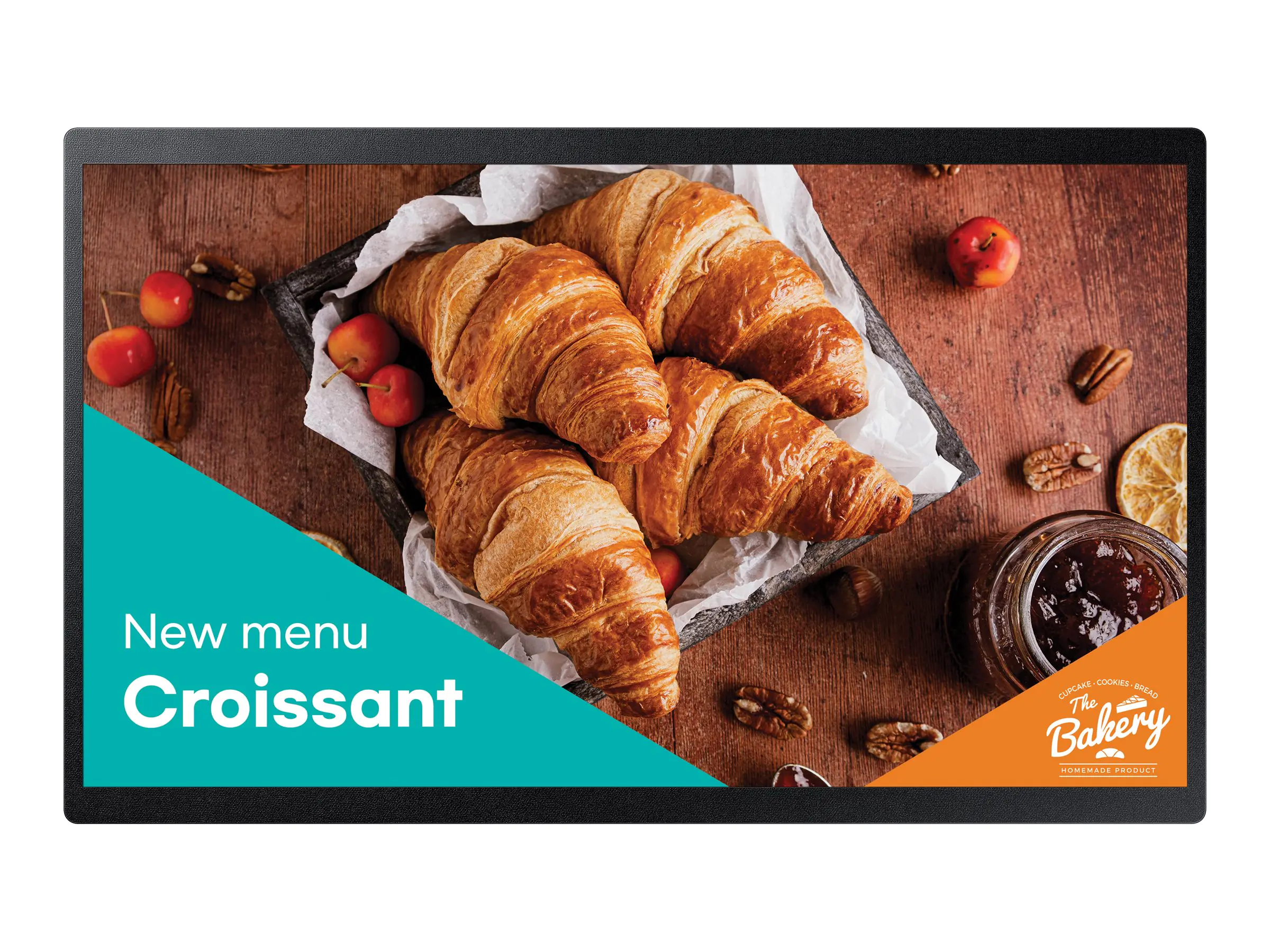 Samsung QB24C - 61 cm (24") Diagonalklasse (60.5 cm (23.8") sichtbar) - QBC Series LCD-Display mit LED-Hintergrundbeleuchtung - Digital Signage - Tizen OS - 1080p 1920 x 1080