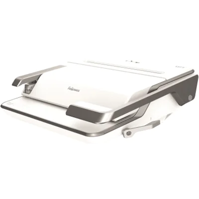 Fellowes® Plastikbindegerät Lyra 3-in-1 42,3 x 15,3 x 39,5 cm (B x H x T) DIN A4 38mm weiß/silber Fellowes® Plastikbindegerät Lyra 3-in-1 42,3 x 15,3 x 39,5 cm (B x H x T) DIN A4 38mm weiß/silber