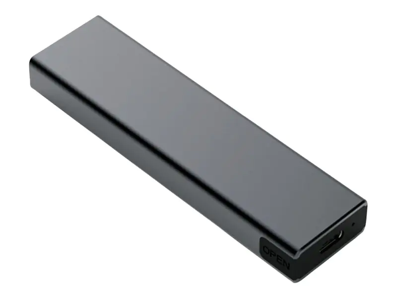VALUE - Speichergehäuse - M.2 - M.2 NVMe Card - USB 3.2 (Gen 2) - Matt Silver
