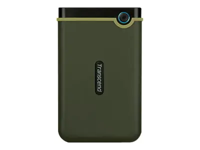 Transcend StoreJet 25M3 Slim - Festplatte - 1 TB - extern (tragbar) - 2.5" (6.4 cm) - USB 3.0 - Military Green