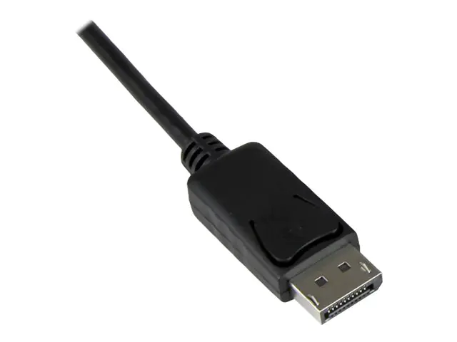 StarTech 3m DisplayPort auf VGA Adapterkabel mit Audio - DP zu VGA Konverter - 1920x1200 - DisplayPort-Adapter - DisplayPort (M) bis DB-15, Stereo Mini-Klinkenstecker, Mikro-USB Typ B (nur Strom) - 3 m - Schwarz - für P/N: DK30CH2DEP, DK30CH2DEPUE