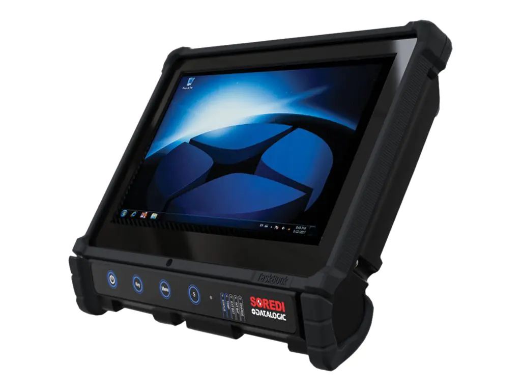 Datalogic TaskBook - Robust - Computer für den Einbau in Fahrzeuge - keine Tastatur - 1.46 GHz - 4 GB RAM - 32 GB SSD - 17.8 cm (7") Touchscreen 1024 x 600 - Wi-Fi 5 - Windows 10 IoT Enterprise